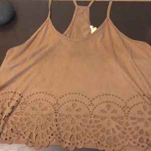 Velour detailed top
